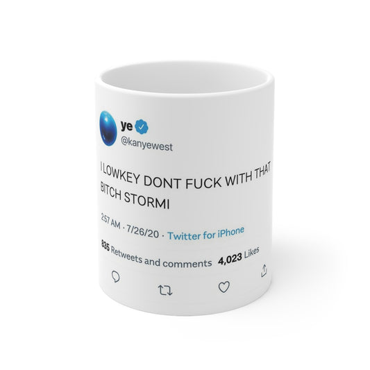 Funny Kanye Tweet Ceramic Mug